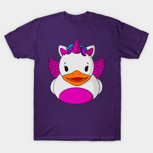 Unicorn Pegasus Rubber Duck T-Shirt